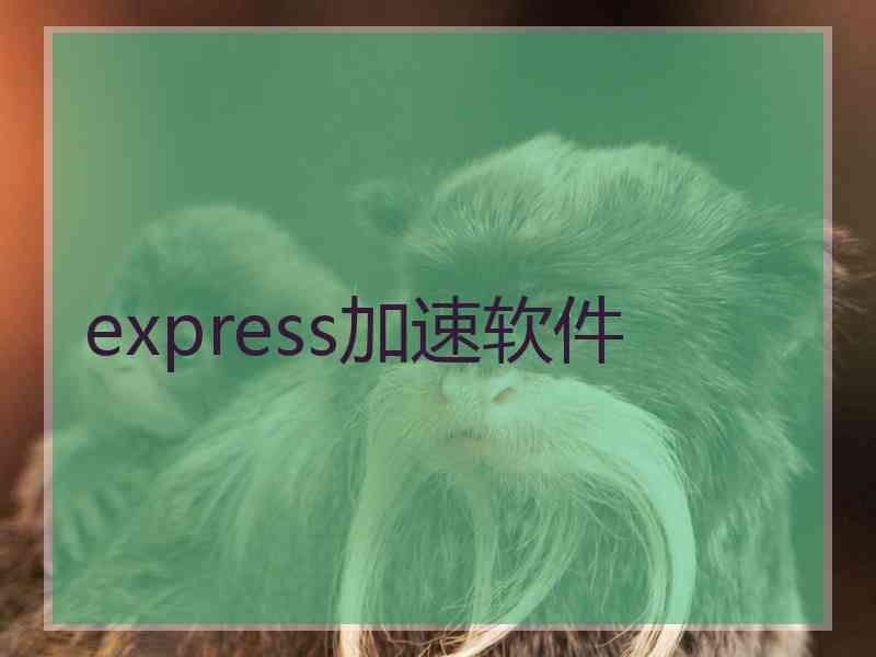 express加速软件