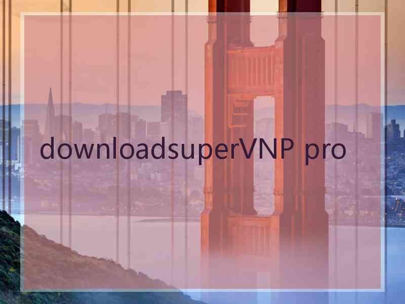 downloadsuperVNP pro