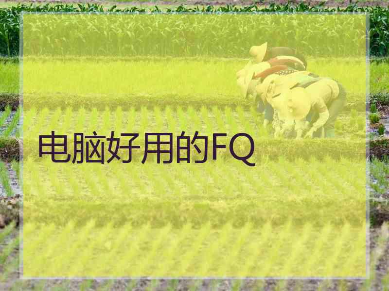 电脑好用的FQ