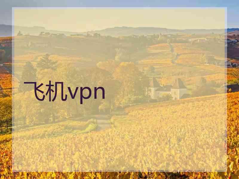 飞机vpn