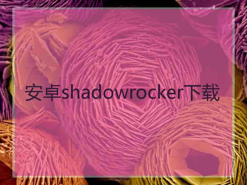 安卓shadowrocker下载