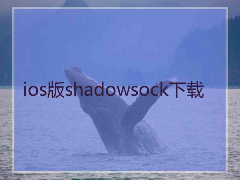 ios版shadowsock下载