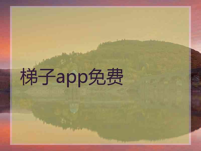 梯子app免费