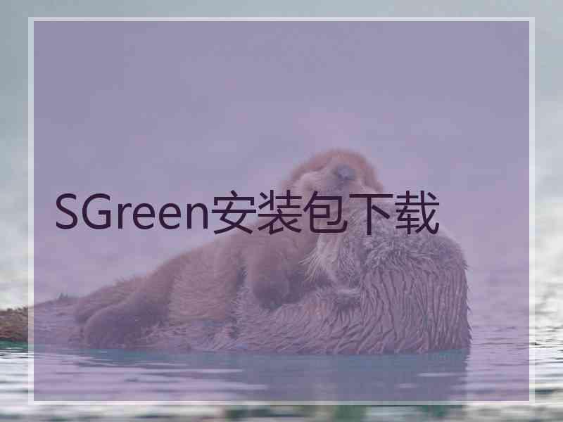 SGreen安装包下载