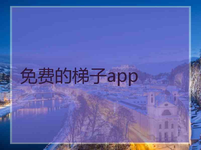 免费的梯子app