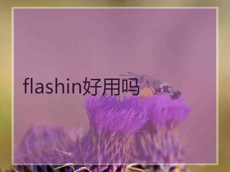 flashin好用吗