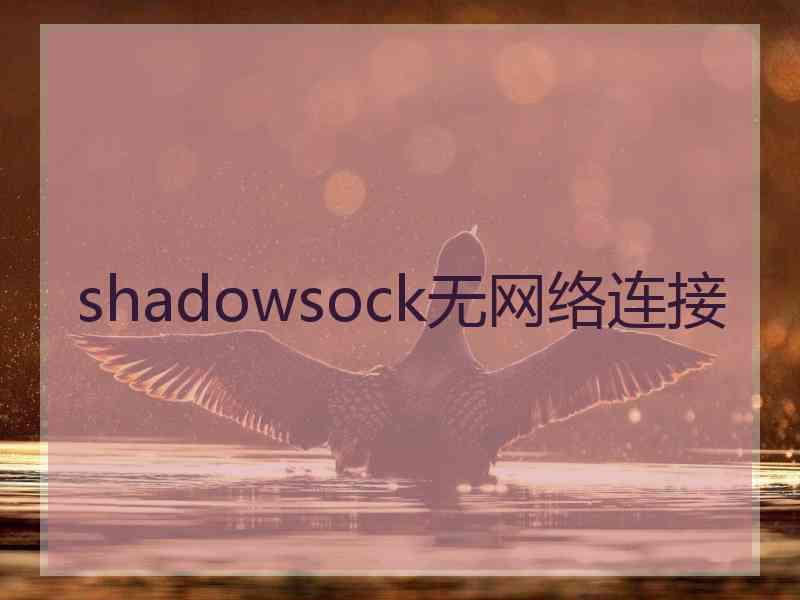 shadowsock无网络连接