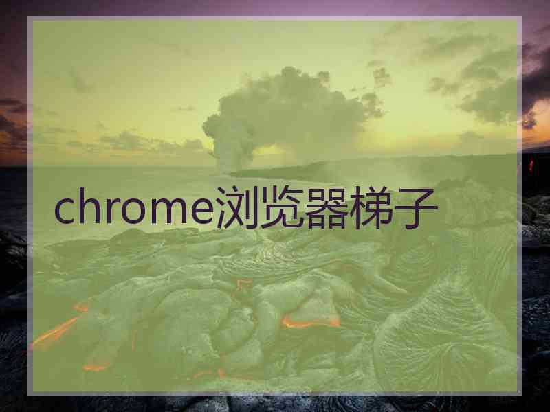 chrome浏览器梯子