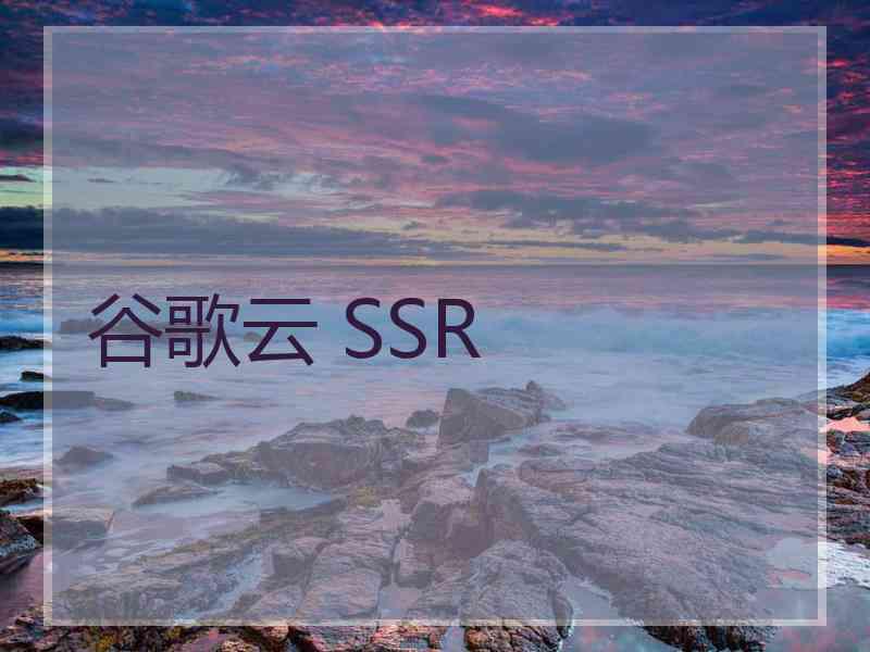 谷歌云 SSR