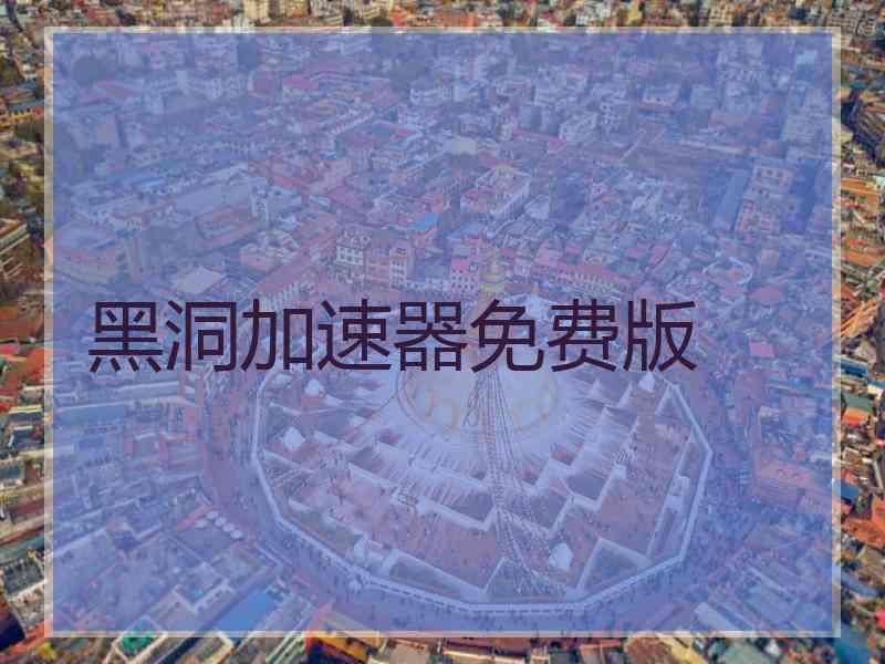 黑洞加速器免费版