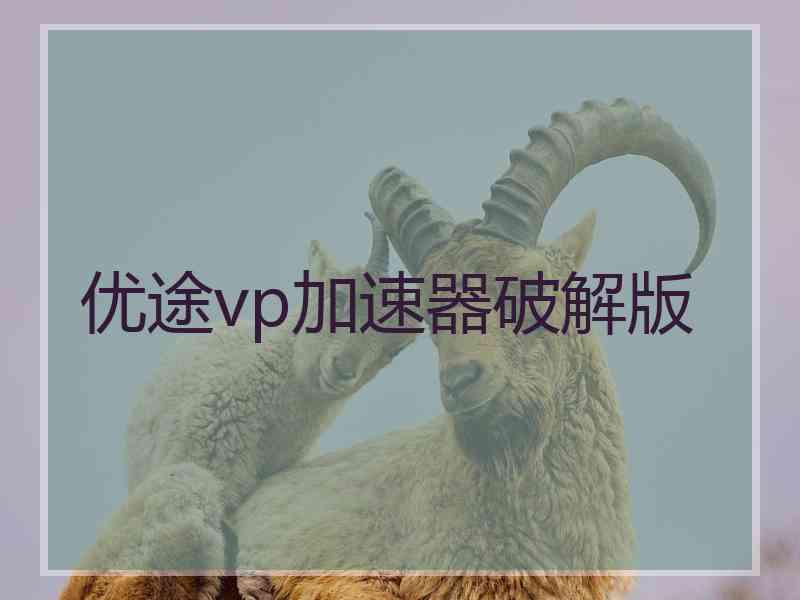 优途vp加速器破解版