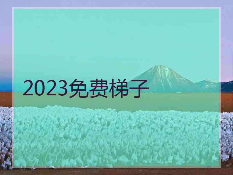 2023免费梯子