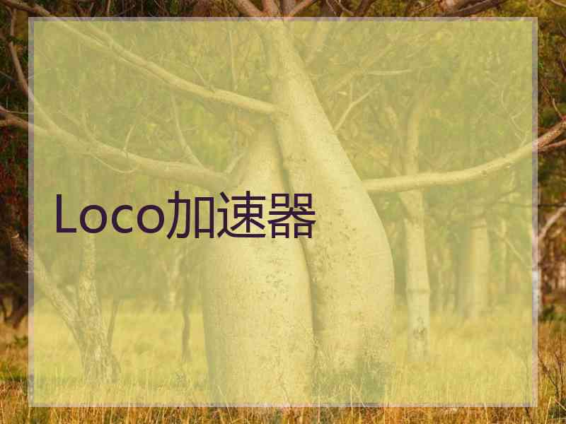 Loco加速器