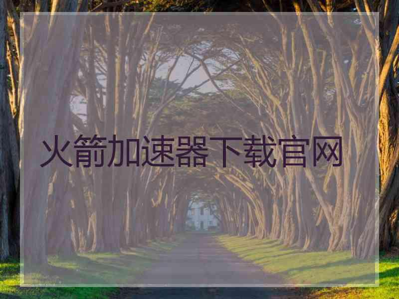 火箭加速器下载官网