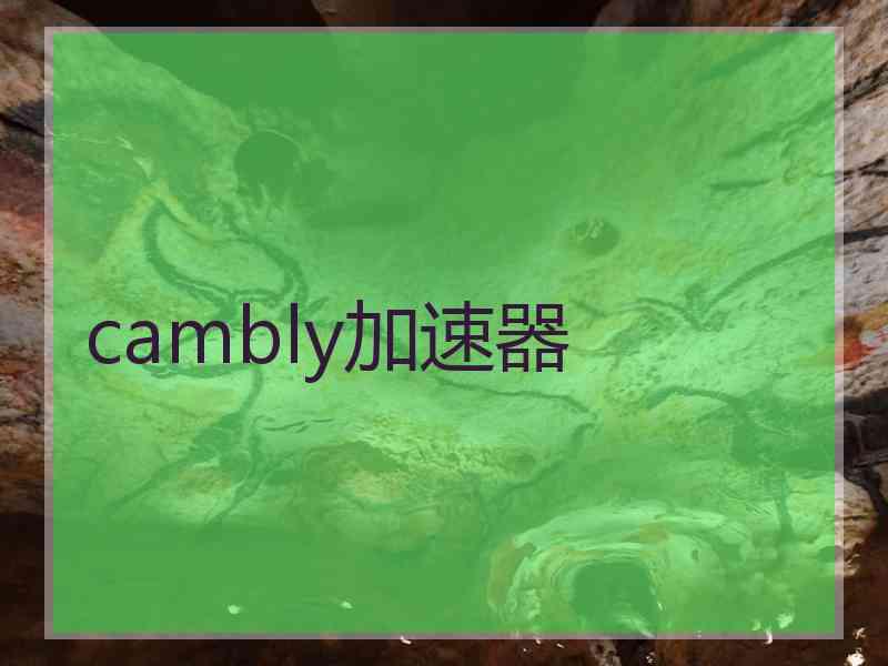 cambly加速器