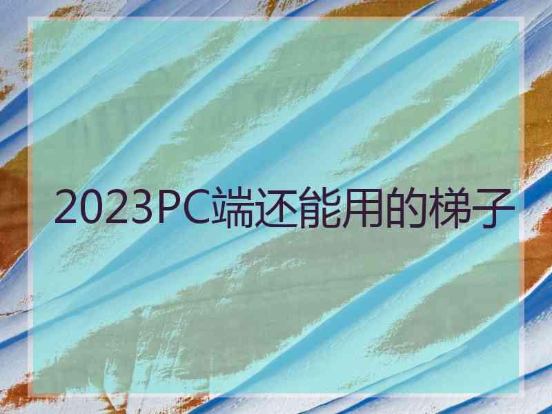 2023PC端还能用的梯子