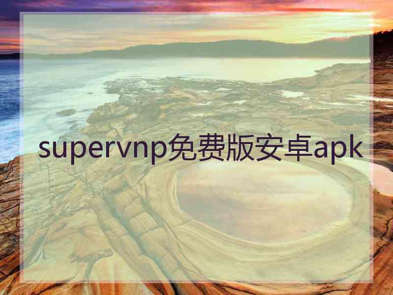 supervnp免费版安卓apk