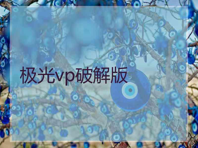 极光vp破解版