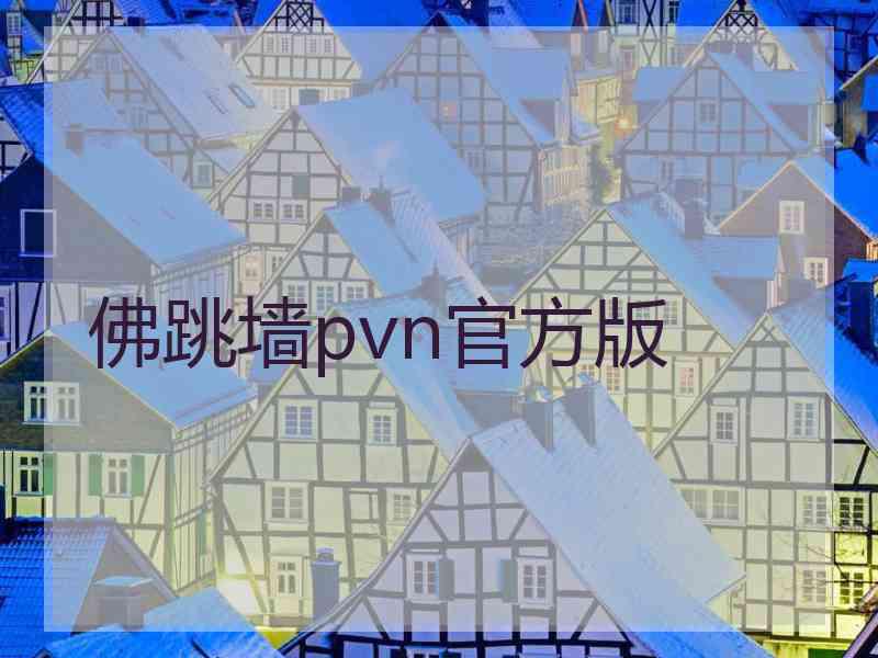 佛跳墙pvn官方版