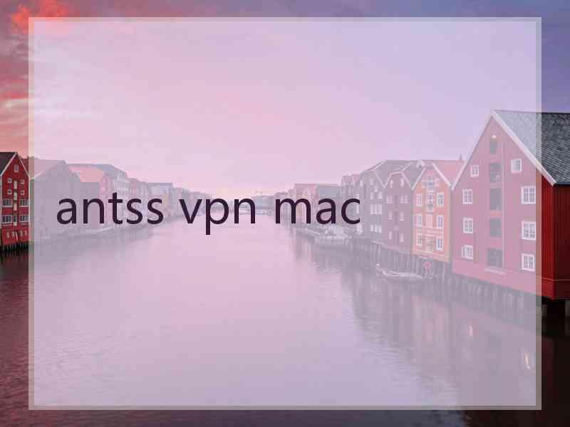 antss vpn mac