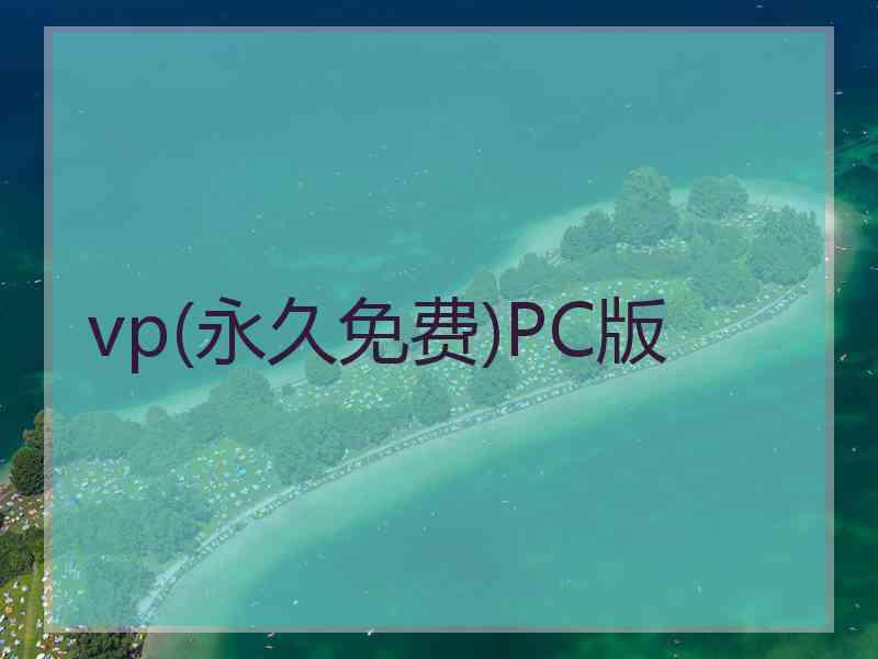 vp(永久免费)PC版