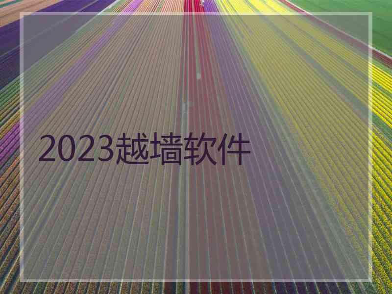 2023越墙软件