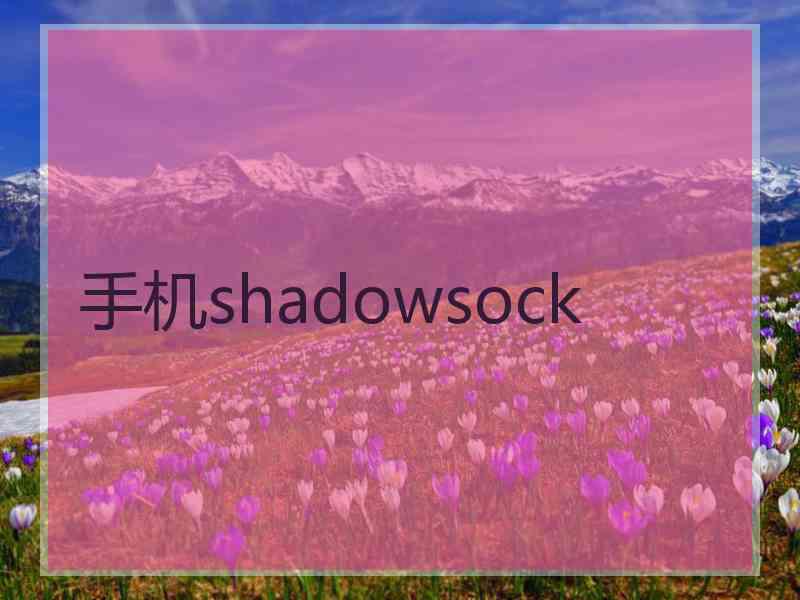 手机shadowsock