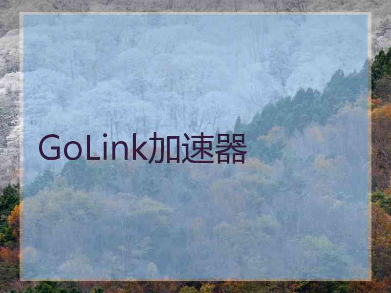 GoLink加速器