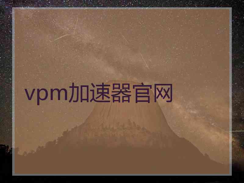 vpm加速器官网