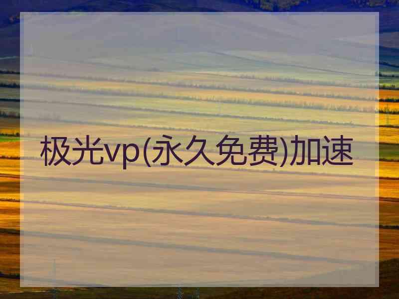 极光vp(永久免费)加速