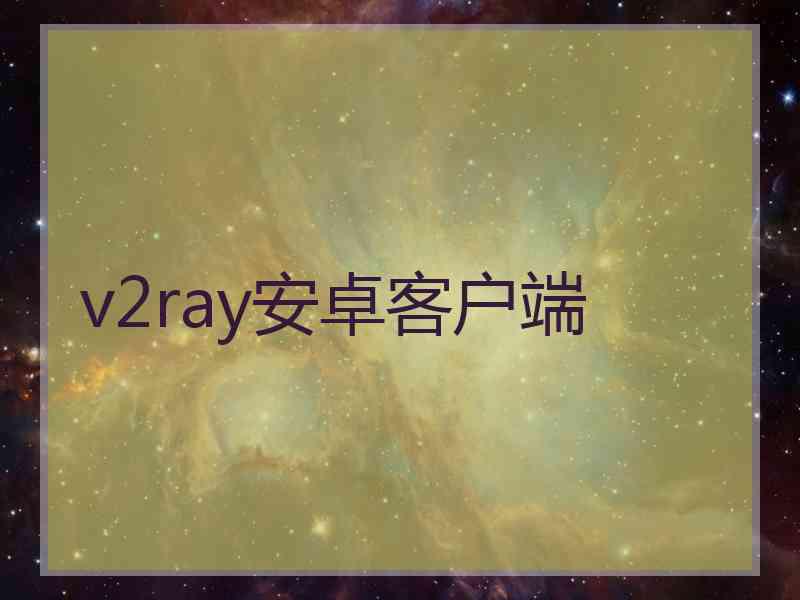 v2ray安卓客户端